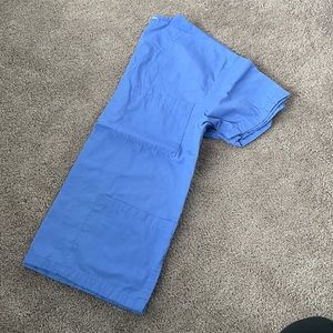 Ceil blue scrub top size XS